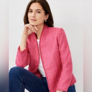 Ann Taylor tweed blazer
